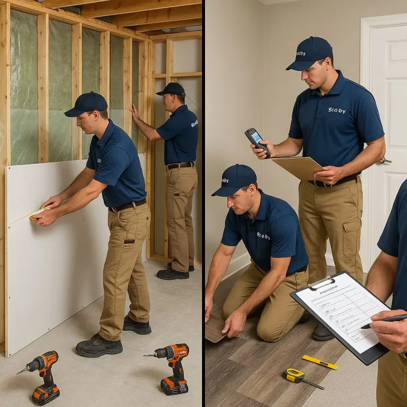 Repairs and Reconstruction process in Wallington, NJ