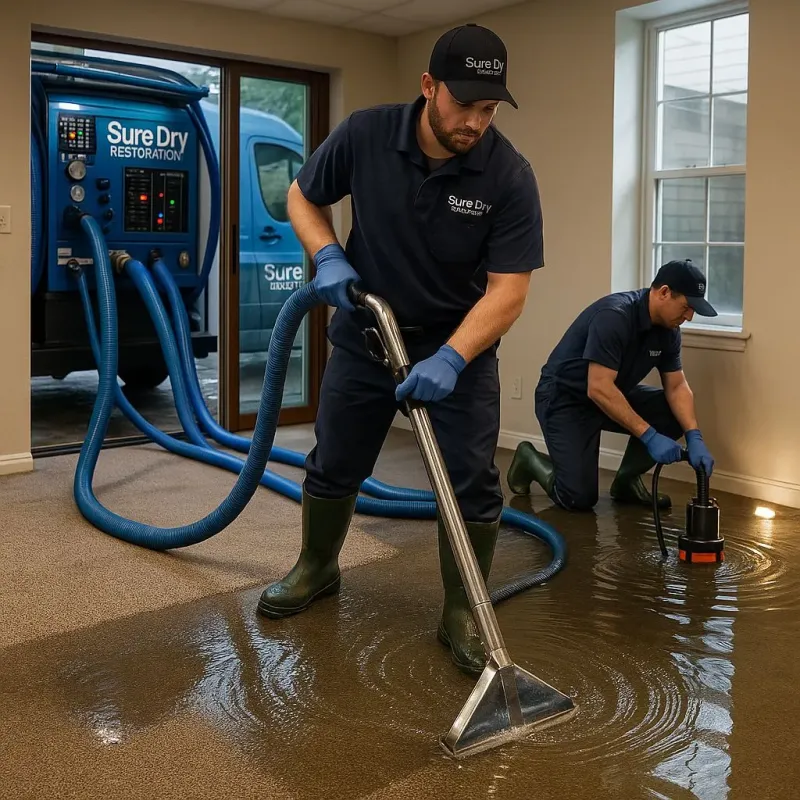 Water Extraction and Removal process in Wallington, NJ